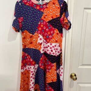 Beige bu eci floral dress F-8